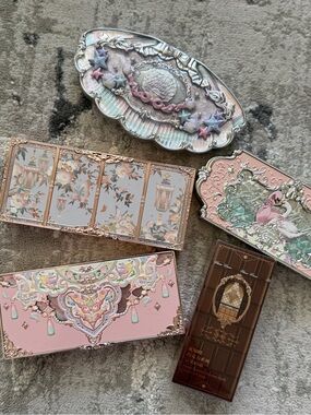 Flower Knows Eyeshadow Palettes and Lip Gloss Bundle
